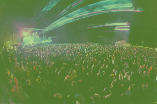 Tiesto concert in Vail Colorado during the Stifel Birds of Prey races December 6-15 in Beaver Creek and Vail. Photo by John-Ryan Lockman.